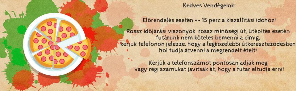 Don Carlos Pizzéria Ajánlat - Online rendelés - Házhoz szállítás